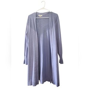 Elegant Blue/Lavender Cardigan